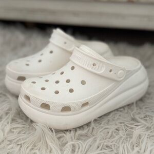 Kids White Clogs